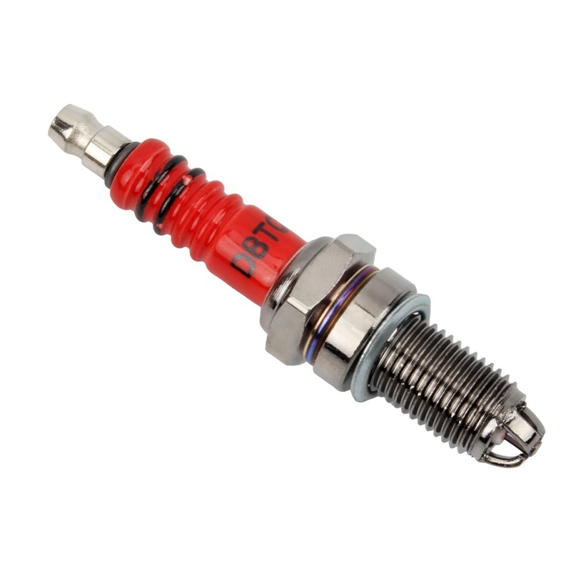 PowerMotor D8TC Spark Plug 3 Electrode GY6 Spark Plug Replacement