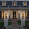 LUTEC Solar Lamp Post Light, Dusk to Dawn Craftsman Style