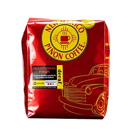 New Mexico Piñon Coffee Naturally Flavored Coffee (Traditional Piñon Ground Decaf, 2 pound)