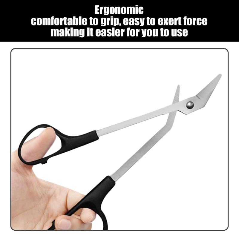 2 Pieces Long Handle Zegel Scissors Manicure Tools Nail Care