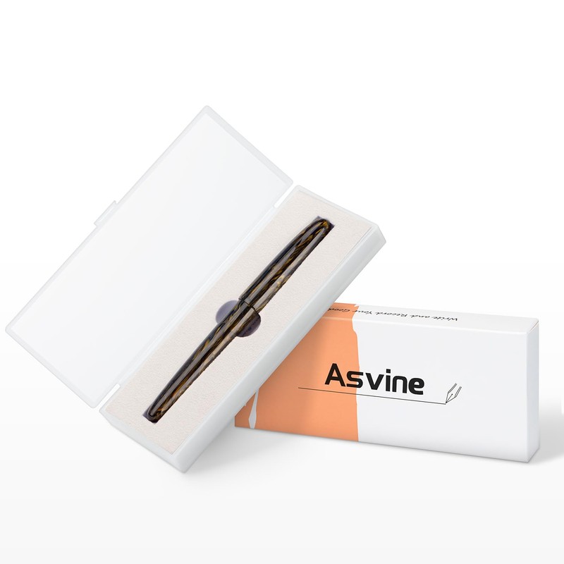 Asvine C80 Fountain Pen #8 Medium Nib Large Handcraft Pen