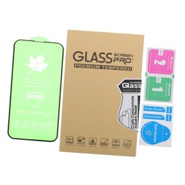 CHILDWEET 1Pc Tempered Screen Protector for Pro Scratch Resistant Full Coverage Nano Coating Technology Black Compatible with Models