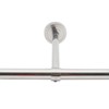 2 Pack Ceiling Mount Bracket, Stainless Steel Wardrobe Pipe Bracket
