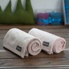Marie Claire Microfiber Lap Blanket 1 piece pink