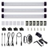 AIBOO Under-Unit Light Kitchen LED Dimmable with Cable Pack of