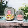 Mr. & Mrs. Panda Personalisiertes Bonbonglas Stinktier Blume XL 2000ml