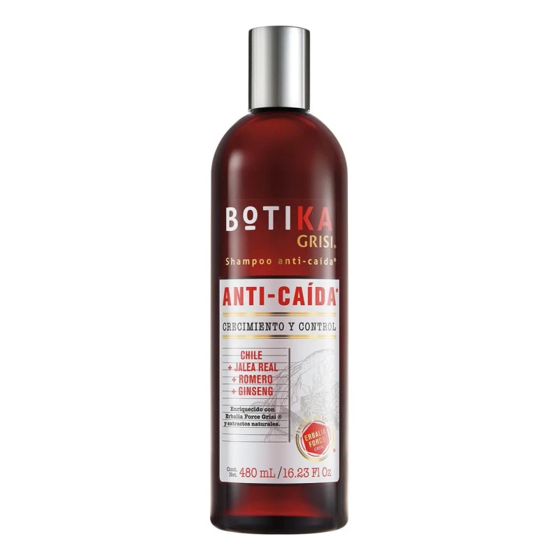 Botika Shampoo Anticada Grisi - Shampoo libre de sulfatos y