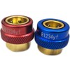 Riloer AC R134A R1234YF Valve Core Tool, Copper Aluminium Alloy