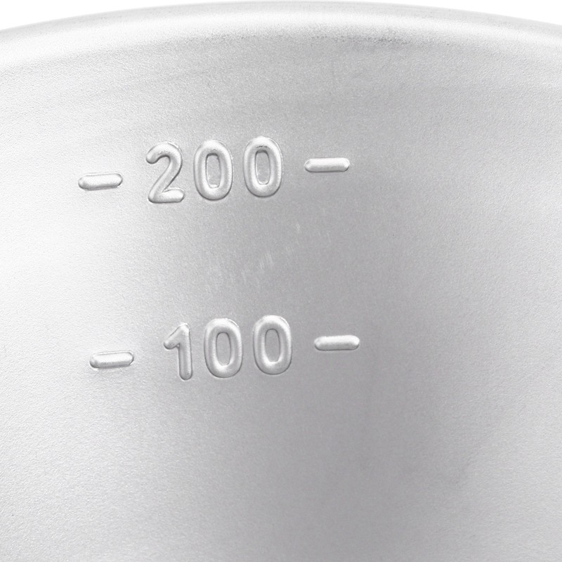 Camping Cup Backpacking Bowl Cup Stainless Steel with Hook Shape