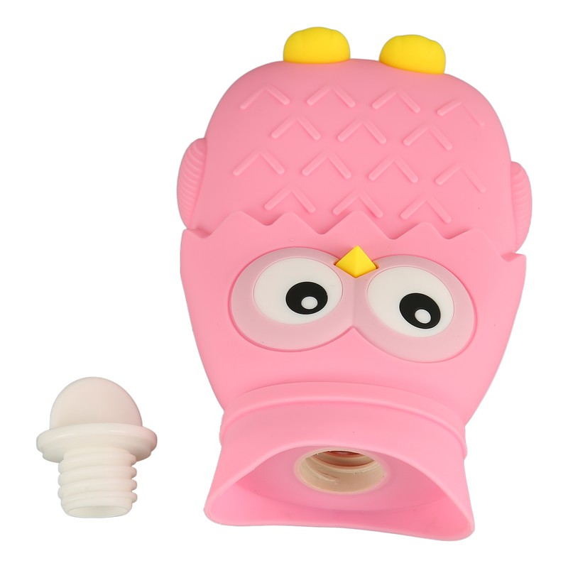 Hot Water Bottle Microwave Heating Silicone Cartoon Injection Hand Warmer