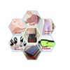Lclock Rubber, Flat Rubber, Handicraft Rubber, Handmade Rubber, Pain-Resistant, Lace,