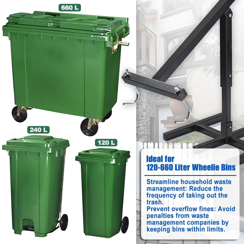 Touchless Manual Trash Compactor, Manual Trash Compactor, Trash Can Compactor