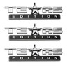 3 Count Silver+Black 3D Texas Edition Emblem Compatible with Chevy