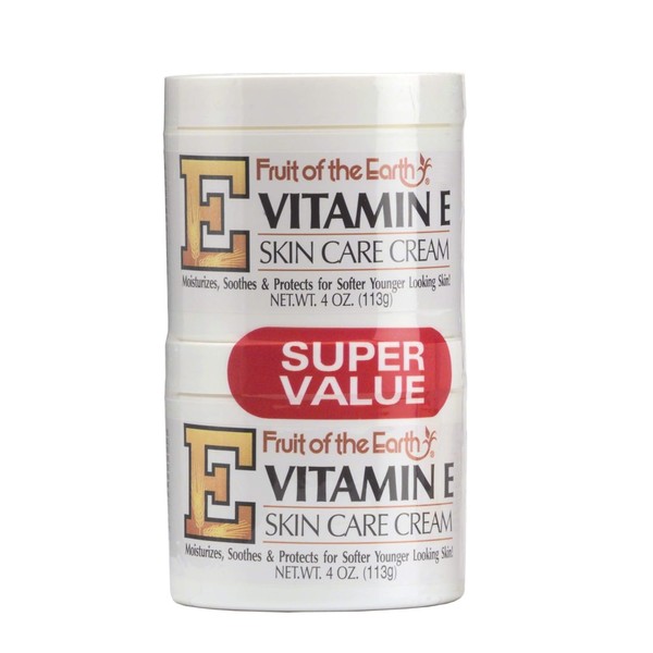 Fruit Of The Earth Bogo Cream Vitamin-E 4oz. Jar by