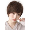 [BrightLala] Wig Short Full Wig Bob Natural Wig Male Impersonation