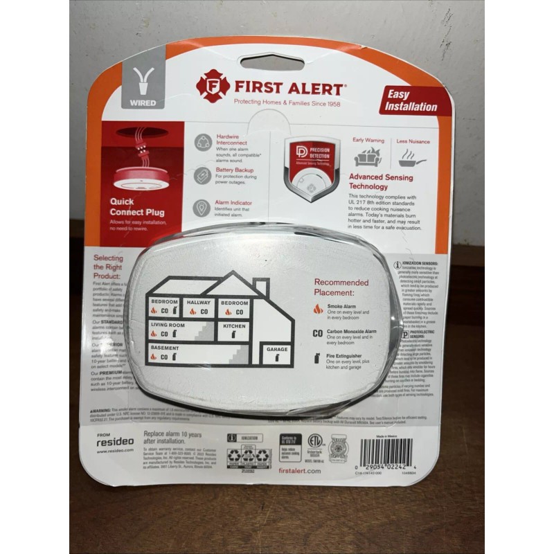 first alert smoke and carbon monoxide alarm,smoke detector,smoke and fire