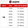IAQWE 7.5 Inch Gas Struts 20 Lb/89N Shocks Spring Lift