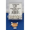 Moore Push Pin - White (Pack of 100)