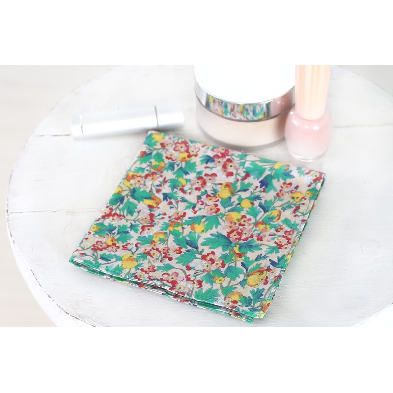 DDintex FLORET LONDON Cross 02 Spring Orchard, Beige, 17.7 x