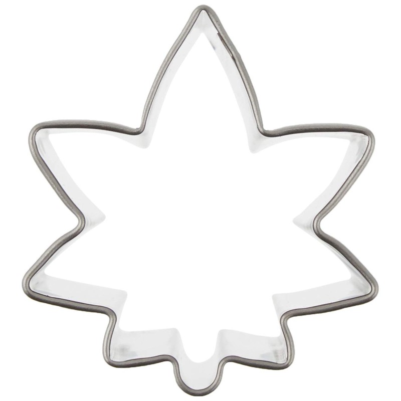 Kanda 075053 Vegetable Die Cutter, Autumn Leaves Medium, Commercial Use,