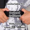 Running Vest Chest Phone Holder Reflective Workout Gear Elastic Adjustable