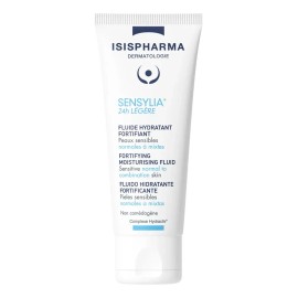 Isispharma Sensylia 24h Fluido Hidratante 40ml - Crema Facial Hidratante Restaura Pieles Sensibles Normal a Mixta