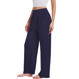 Kivdol 3PACK Women's Casual Loose Wide Leg Cozy Pants Yoga High Waisted Sweatpants Comfy Lounge Pants with Pants with Pockets