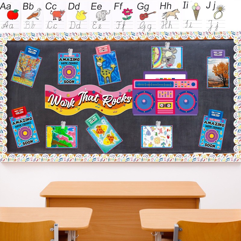 139 Pcs Student Work Display Bulletin Board Classroom Decoration