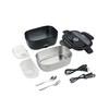 Salton 3-in-1 Electric Lunchbox Food Warmer - Portable, Heated Lunch