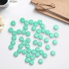 1-50 Magnetic Numbers, 2 cm Versatile Numbered Magnets Round Dry