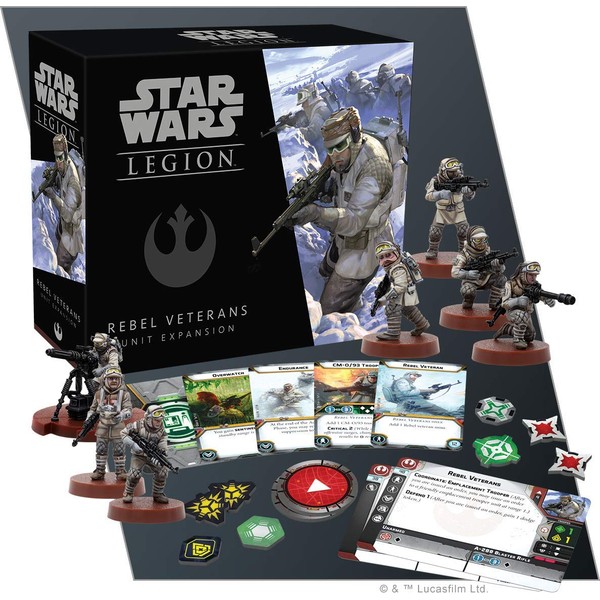 Atomic Mass Games Star Wars: Legion Rebel Veterans Unit Expansion