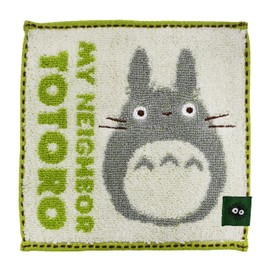 STUDIO GHIBLI 1005042400 Marushin Bean Towel, Ghibli, Large Totoro Bean Towel, My Neighbor Totoro, Small, Mini Size