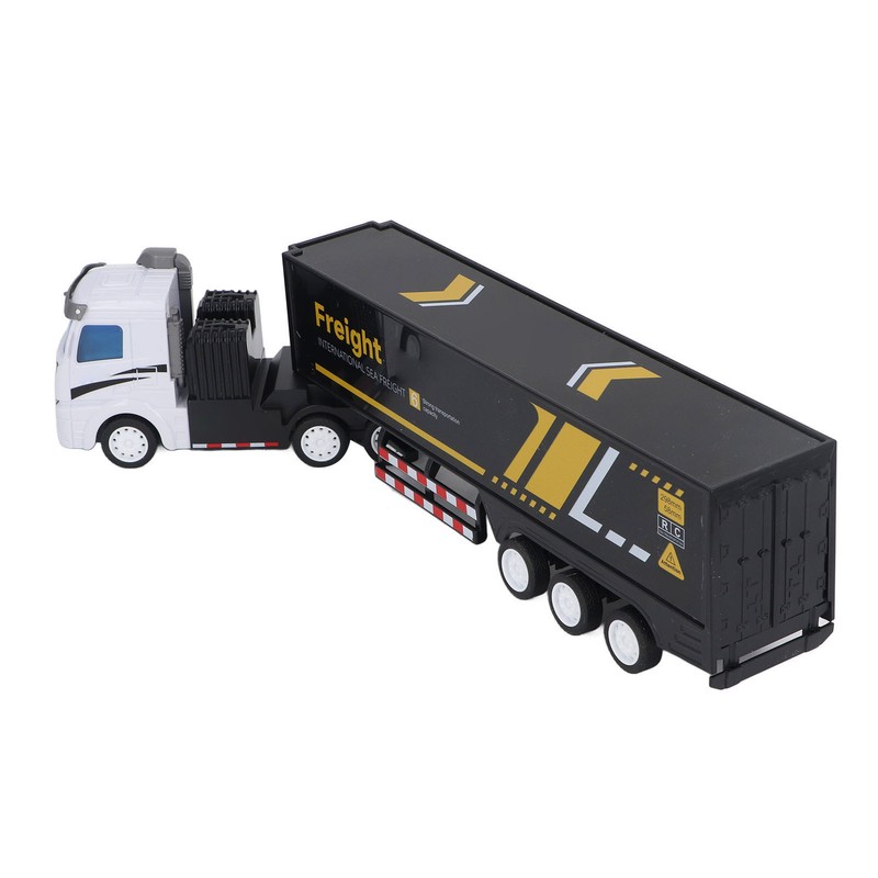 Container Truck Toy High Simulation Extended Carriage Container Trailer Model