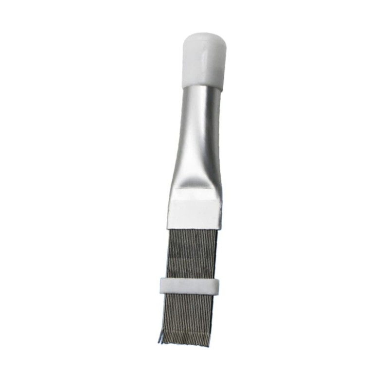 LIFKOME 2pcs Air Conditioner Fin Comb Cleaning Tool Stainless Steel