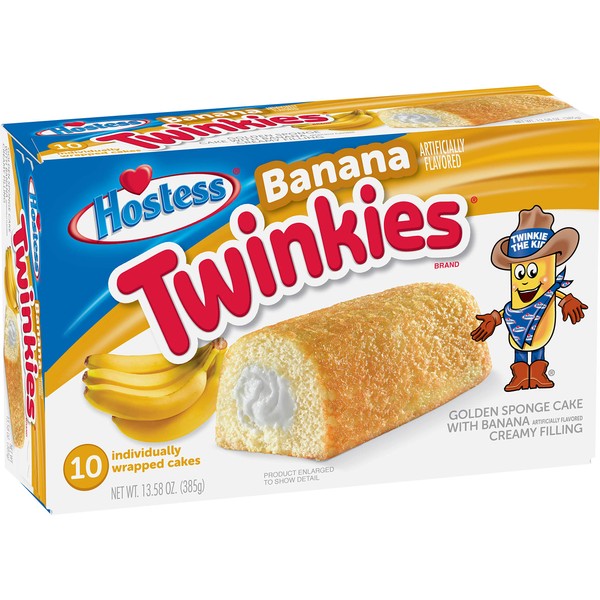 Hostess Banana Twinkies, 10 Count