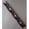 Candy Dot Slap Bracelet handmade duck duct tape
