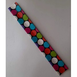 Candy Dot Slap Bracelet handmade duck duct tape