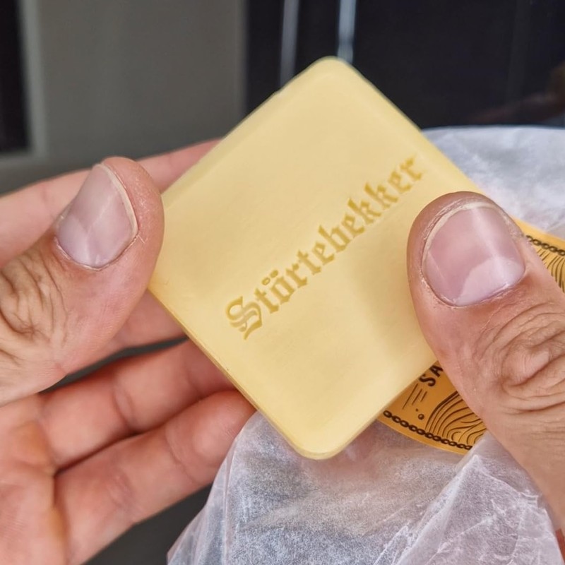 Störtebekker® Premium Solid Shampoo Sandalwood 60 g - Vegan, Handmade