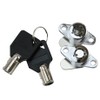YTS Motor Saddlebag Latch Hardware Kit Saddlebag Hinge Set for