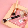 Brocha de maquillaje base profesional 2 piezas tapa plana Kabuki