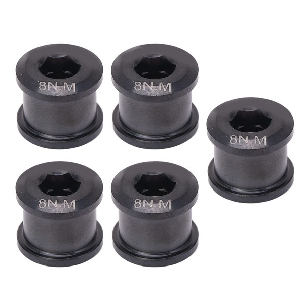 Single Chainring Bolts, Alloy Chain Ring Bolts Durable Rust Protection