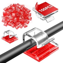 Organizador de Cables con Clips Adhesivos-kit                                                                                                         