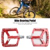 2PCS Universal Mountain Bike Pedal Replacement Non Slip CNC Aluminum