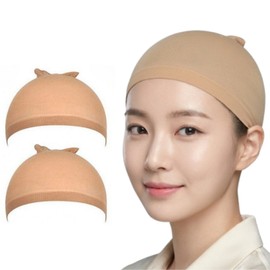 Pixellog Wig Net Breathable Hair Net, 2 Pieces, Skin / 픽셀로그 가발망 통기성 헤어망, 2개, 스킨