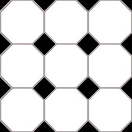 FloorPops Hudson Peel & Stick Floor Tiles, Black