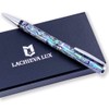 LACHIEVA LUX Abalone Shell Ballpoint Pen, Luxury Gift for Men
