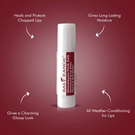 WBM Lip Balm, Formulated with Cherry & Shea Butter, Moisturization Lip Care For All Day Hydration, 100% Natural, Organic Chapstick, 1 Count (2 Pieces) - 0.30 Ounce