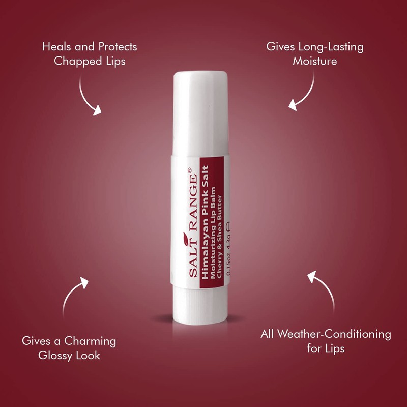WBM Lip Balm, Formulated with Cherry & Shea Butter, Moisturization