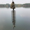 WANLIAN Fish Skeleton Wind Chime,Fishbone Wind Chime,Wind Chimes Vintage Fishbone