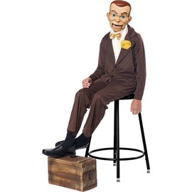 Boy's Ventriloquist Dummy Costume Brown